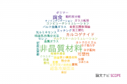 【論文データ】amorphous materials（非晶質材料）の国内研究動向まとめ