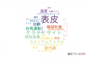 【論文データ】epidermis（表皮）の国内研究動向まとめ