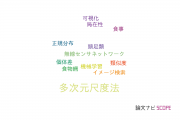 【論文データ】multidimensional scaling（多次元尺度法）の国内研究動向まとめ