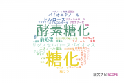 【論文データ】saccharification（糖化）の国内研究動向まとめ