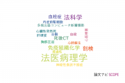 【論文データ】forensic pathology（法医病理学）の国内研究動向まとめ