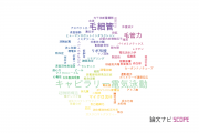 【論文データ】capillary（毛細管）の国内研究動向まとめ
