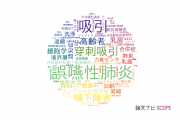 【論文データ】aspiration（吸引）の国内研究動向まとめ