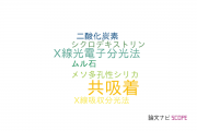 【論文データ】coadsorption（共吸着）の国内研究動向まとめ