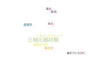 【論文データ】triaxial test（三軸圧縮試験）の国内研究動向まとめ