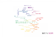 【論文データ】intravenous（静脈内）の国内研究動向まとめ
