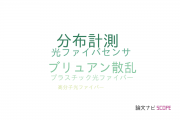 【論文データ】distributed measurement（分布計測）の国内研究動向まとめ
