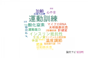 【論文データ】exercise training（運動訓練）の国内研究動向まとめ
