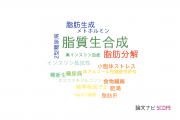 【論文データ】lipogenesis（脂質生合成）の国内研究動向まとめ
