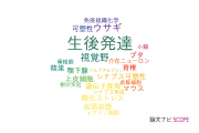 【論文データ】postnatal development（生後発達）の国内研究動向まとめ