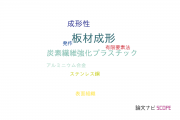 【論文データ】sheet forming（板材成形）の国内研究動向まとめ