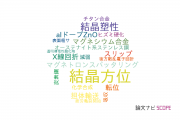 【論文データ】crystallographic orientation（結晶方位）の国内研究動向まとめ