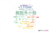 【論文データ】extracellular vesicles（細胞外小胞）の国内研究動向まとめ