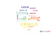 【論文データ】postpartum hemorrhage（分娩後出血）の国内研究動向まとめ