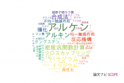 【論文データ】alkenes（アルケン）の国内研究動向まとめ