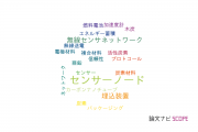 【論文データ】sensor node（センサーノード）の国内研究動向まとめ