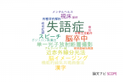 【論文データ】aphasia（失語症）の国内研究動向まとめ