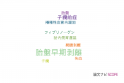 【論文データ】placental abruption（胎盤早期剥離）の国内研究動向まとめ