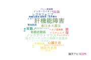 【論文データ】liver dysfunction（肝機能障害）の国内研究動向まとめ