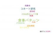 【論文データ】dietary pattern（食事パターン）の国内研究動向まとめ