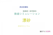 【論文データ】sediment transport（漂砂）の国内研究動向まとめ