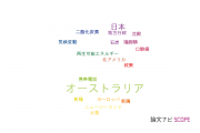 【論文データ】Australia（オーストラリア）の国内研究動向まとめ