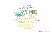 【論文データ】Runx2の国内研究動向まとめ