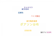 【論文データ】Poisson distribution（ポアソン分布）の国内研究動向まとめ
