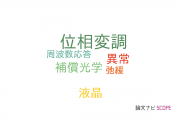 【論文データ】phase modulation（位相変調）の国内研究動向まとめ