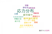 【論文データ】stress distribution（応力分布）の国内研究動向まとめ