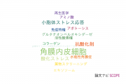 【論文データ】corneal endothelial cells（角膜内皮細胞）の国内研究動向まとめ