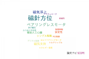 【論文データ】magnetic bearing（磁針方位）の国内研究動向まとめ