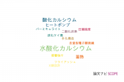 【論文データ】calcium hydroxide（水酸化カルシウム）の国内研究動向まとめ
