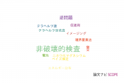 【論文データ】nondestructive inspection（非破壊的検査）の国内研究動向まとめ