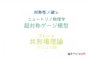 【論文データ】field theories in lower dimensionsの国内研究動向まとめ