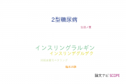 【論文データ】insulin glargine（インスリングラルギン）の国内研究動向まとめ