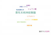 【論文データ】malignant peripheral nerve sheath tumor（悪性末梢神経鞘腫）の国内研究動向まとめ