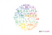 【論文データ】chloride（塩素イオン）の国内研究動向まとめ