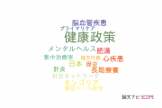 【論文データ】health policy（健康政策）の国内研究動向まとめ