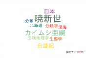 【論文データ】Paleocene（暁新世）の国内研究動向まとめ
