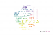 【論文データ】midazolam（ミダゾラム）の国内研究動向まとめ
