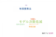 【論文データ】model order reduction（モデル次数低減）の国内研究動向まとめ