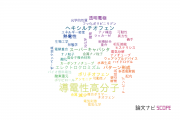 【論文データ】conducting polymers（導電性高分子）の国内研究動向まとめ
