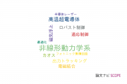 【論文データ】nonlinear dynamical systems（非線形動力学系）の国内研究動向まとめ