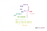 【論文データ】microbial diversity（微生物多様性）の国内研究動向まとめ