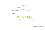 【論文データ】access control（アクセス制御）の国内研究動向まとめ