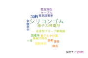 【論文データ】silicone rubber（シリコンゴム）の国内研究動向まとめ