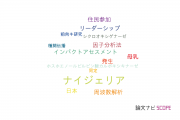 【論文データ】Nigeria（ナイジェリア）の国内研究動向まとめ