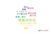 【論文データ】heterogeneous nucleation（異質核形成）の国内研究動向まとめ