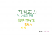 【論文データ】hoop stress（円周応力）の国内研究動向まとめ